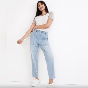 Madewell | Pull-on Relaxed Jeans in Bellview